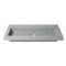 Alfi Brand 40" Solid Concrete Gray Matte Trough Sink for the Bathroom ABCO40TR - alternate 10